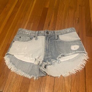Carmar Two Tone denim shorts